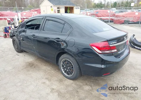 2014 Honda Civic Lx z USA, uszkodzony, nr VIN 19XFB2F58EE200464